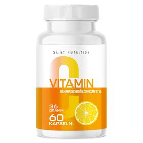 Saint Nutrition® Vitamin C Kapseln | natürliche Unterstützung für Ihr Immunsystem