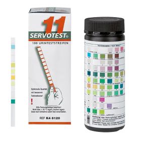 Servotest 11 Urinteststreifen : 100 Teste
