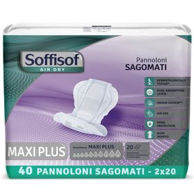Soffisof Inkontinenzeinlagen für Erwachsene Maxi Plus