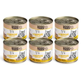 Dogs’n Tiger Adult Premium Katzenfutter, Leibspeise, Huhn