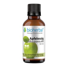 Bioherba Apfelessig  Malus pumila Mill.  Tropfen  Tinktur Extrakt