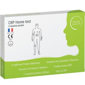 CRP Selbsttest – C-reaktives Protein Schnelltest für Zuhause, Entzündungsprüfung – Patris Health®