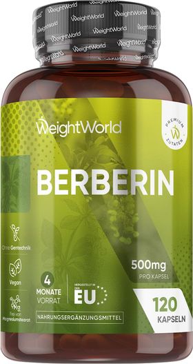 WeightWorld Berberin Hochdosiert V2602-8169