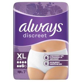 Always Discreet Inkontinenz-Höschen XL