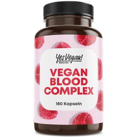 Eisen Complex hochdosiert - 180 Kapseln Yes Vegan Blood Complex