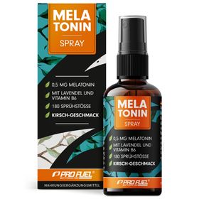 ProFuel - Melatonin Einschlaf-Spray – 0,5 mg Melatonin + Lavendel & Vitamin B6