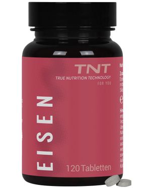 TNT Eisen - mit 18mg Eisen pro Tablette