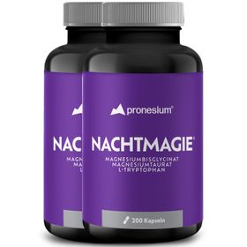 pronesium® NACHTMAGIE® Magnesiumbisglycinat, Magnesiumtaurat, L-Tryptophan