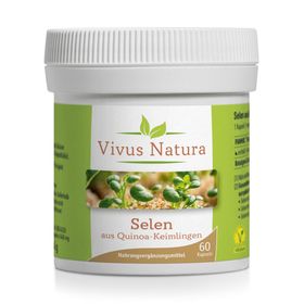 Vivus Natura Selen aus Quinoa Keimlingen Kapseln