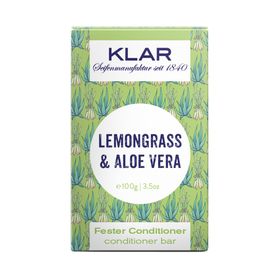 Klar-Seifen - Klar's fester Conditioner Lemongrass/Aloe Vera (für fettiges Haar)