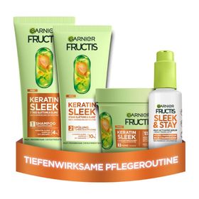 Garnier Fructis Keratin Sleek Pflegeset