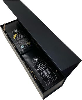 Paulsen Geschenkkarton mit Darjeeling FF Plantage Namring Upper, 2025 und Assam SF