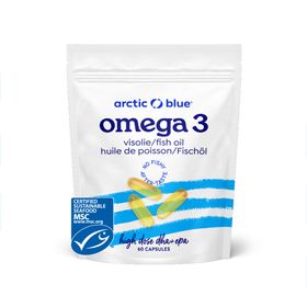 Arctic Blue Omega3 DHA- und EPA-Fischöl mit große Kapseln