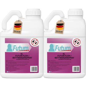 FUTUM 2x5L Bettwanzen- / Flohspray