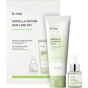 iUNIK Centella Edition Skin Care Set – beruhigendes Duo mit Centella‑Serum & Gel‑Creme