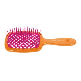 Superbrush Paddle Haarbürste Orange/Fuchsia
