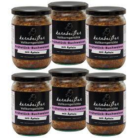 Kernbeißer Vollkorngerichte: Frühstück-Buchweizen mit Äpfeln