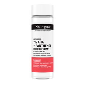 Neutrogena - Tagespflege "Anti-Pickel+ Liquid Exfoliant 7% AHA + Panthenol flüssiges Peeling"