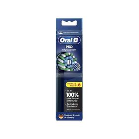 Oral-B 6er Aufsteckbürsten Pro CrossAction Schwarz