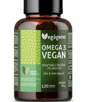 VEGÁGENO Veganes OMEGA 3 aus Algenöl Gelkapseln