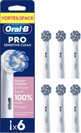Oral-B Pro Sensitive Clean Aufsteckbürsten — ORIGINAL Zahnbürstenaufsatz für Oral-B Elektrische
