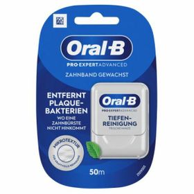 Multipack 12x Oral-B Pro-Expert Advanced Zahnband Gewachst, Tiefenreinigung, frische Minze, 50 m