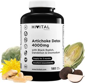 HIVITAL Artischocke Detox 4000 mg Kapseln