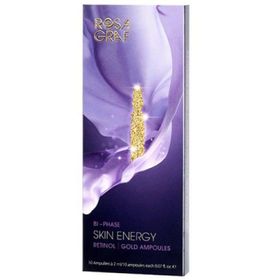 Rosa Graf Wirkstoffkonzentrate Bi-Phase Skin Energy Retinol Gold Ampoules