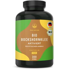 TRUE NATURE® Aktivierte Bio Bockshornklee Kapseln - Vegan & Made in Germany