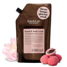 Jean & Len Hand & Body Wash Pfingstrose & Litschi