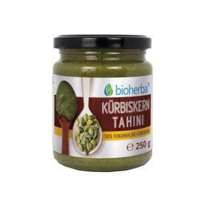 Bioherba Kürbiskern Tahini 100% feingemahlene Cashewkerne