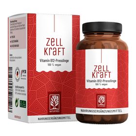 ZELLKRAFT Vitamin B12 Presslinge 100% Vegan - NATURTREU®