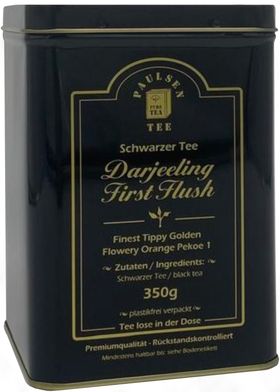 Paulsen Darjeeling First Flush in Teedose