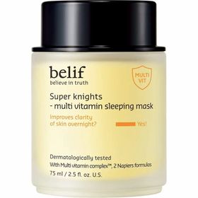 Belif Super Knights Vitamin Maske – revitalisierende Gesichtsmaske