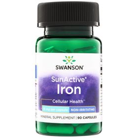 Swanson SunActive Eisen 15 mg