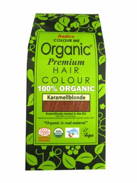 Radico Colour Me Organic Pflanzenhaarfarbe Karamell-Blond 100 g