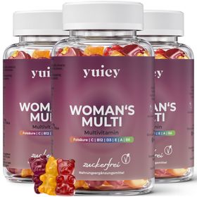 yuicy® Woman's Multi Gummies - Vitamine für Frauen
