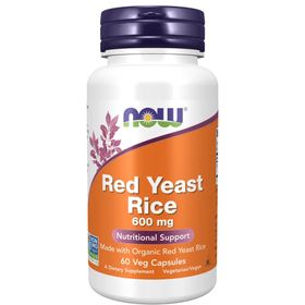 Now Foods Roter Hefereis 600 mg