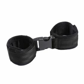 Ohmama fetish hook and loop fastener nylon wrist restraints