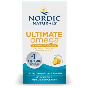Nordic Naturals Ultimate Omega-3 1280 mg aus Fischgelatine - Zitronengeschmack