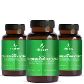 Vitabay OPC Traubenkernextrakt 1000 mg hochdosiert