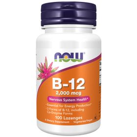 Now Foods Vitamin B-12 2000 mcg 100 Lutschtabletten