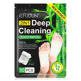 Aliver Detox Entgiftungspflaster mit Bambusessig Ingwerpulver Holzessig