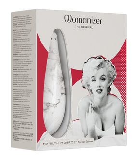 Womanizer Marilyn Monroe Sonderausgabe Druckwellenstimulator weiß