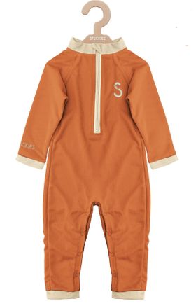 Stuckies UV-Schutzanzug Swim Onesie UPF 50+ Coral 68/74