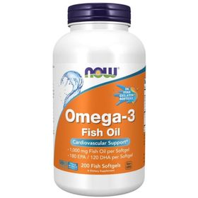 Now Foods, Omega-3 Fish Oil, 1000mg
