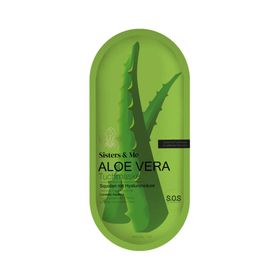 Sisters & Me Aloe Vera Tuchmaske mit Squalan & Hyaluronsäure