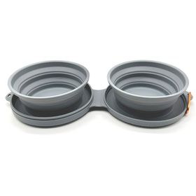 Woofstuff - Faltbarer Reisenapf The Duo Bowl