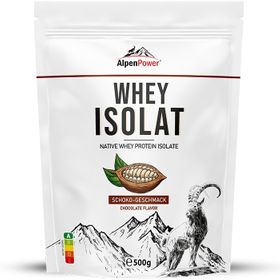 AlpenPower Native Whey Isolat- Schoko