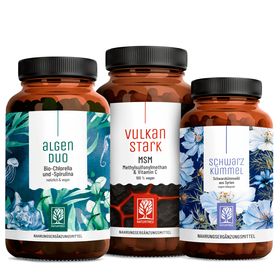 Reingefühl-Paket: ALGENDUO, VULKANSTARK, SCHWARZKÜMMEL - NATURTREU®